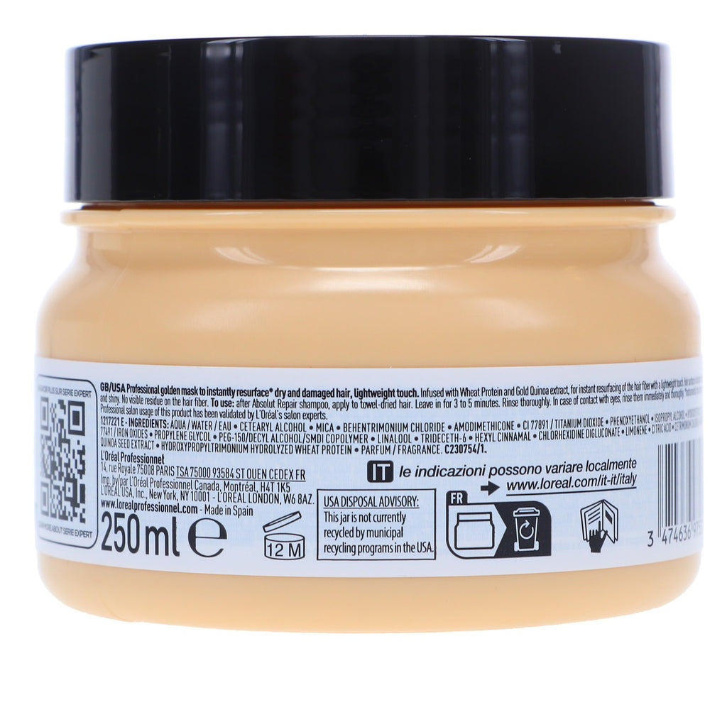 L'Oreal Professionnel Hair Mask for Damaged & Dry Hair - 8.5 oz
