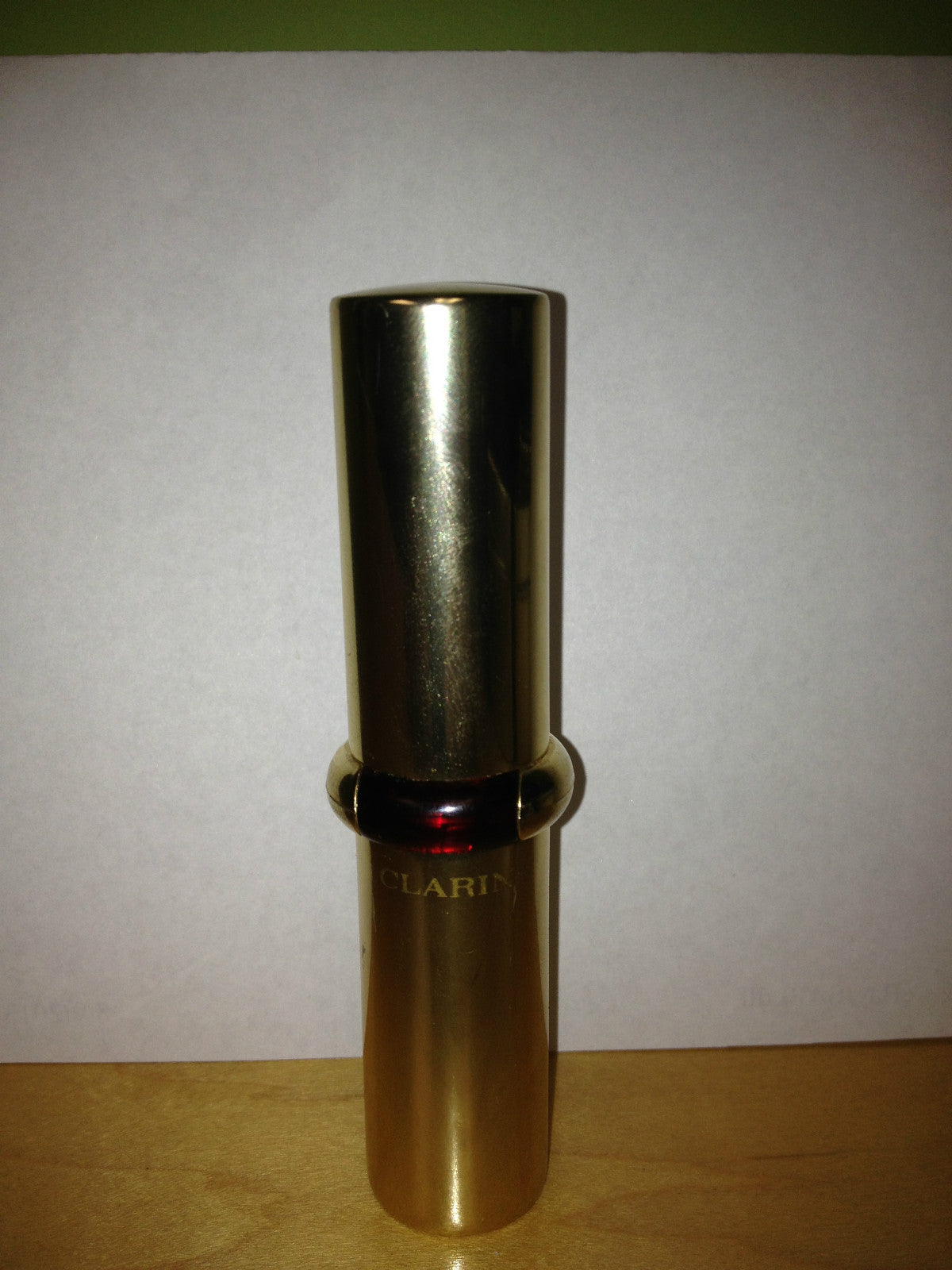 Clarins Powder Brush with Gold Collapsible Case – New, No Box