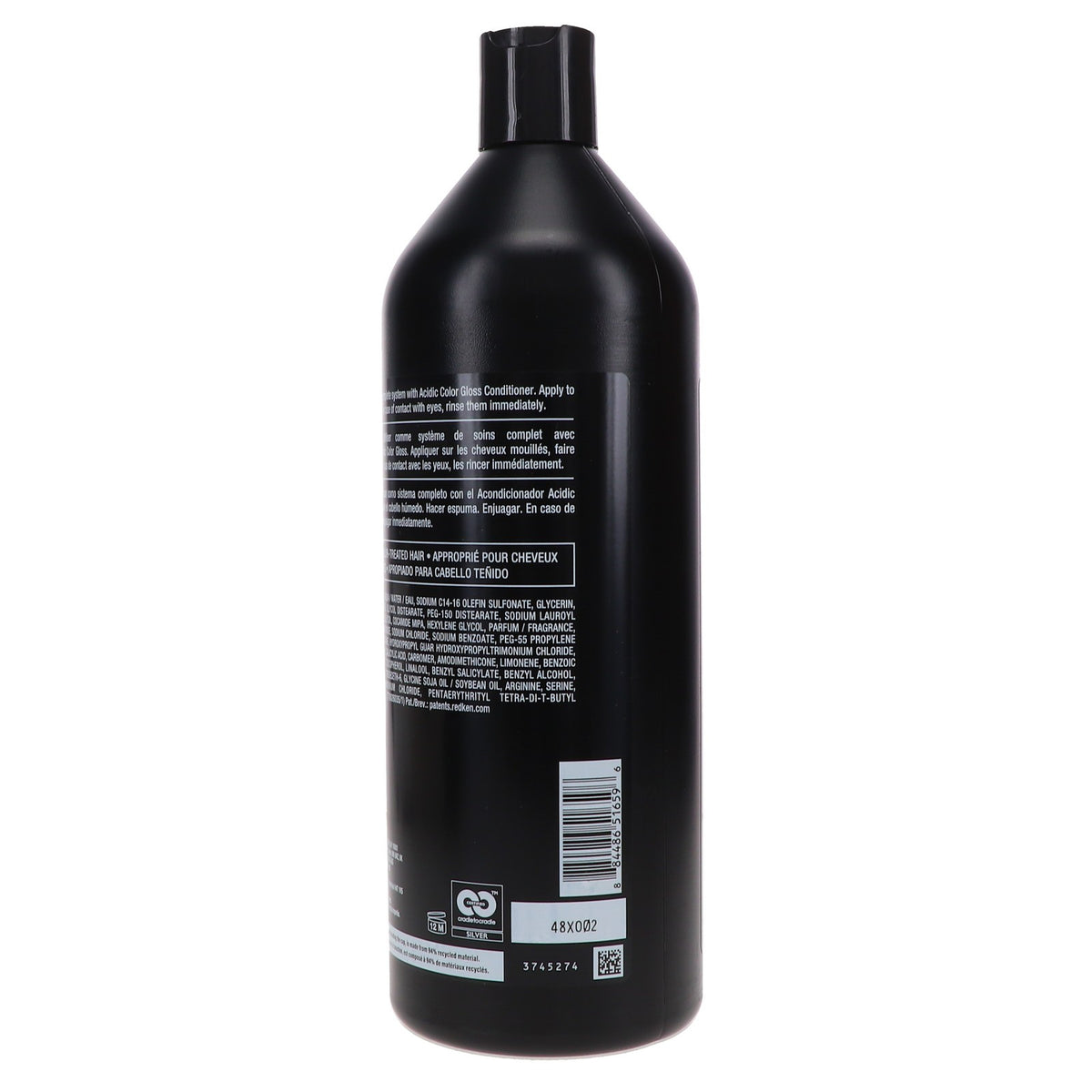 Redken Acidic Color Gloss Sulfate-Free Shampoo 33.8 oz for Color-Treated Hair