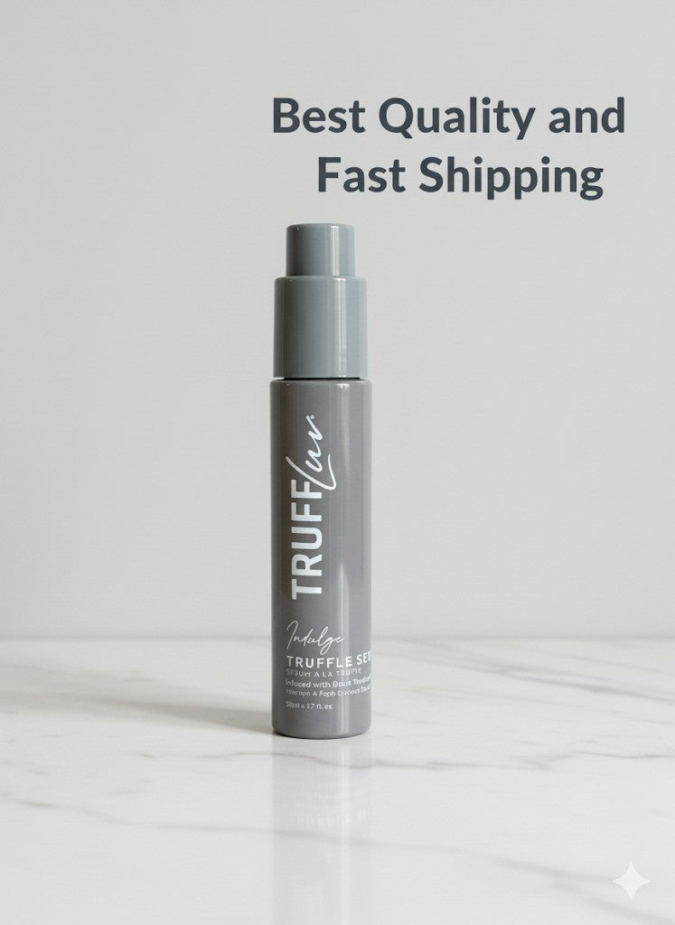Hair Serum Anti Frizz Shine Repair Treatment with Black Truffle Oil - 1.7 oz