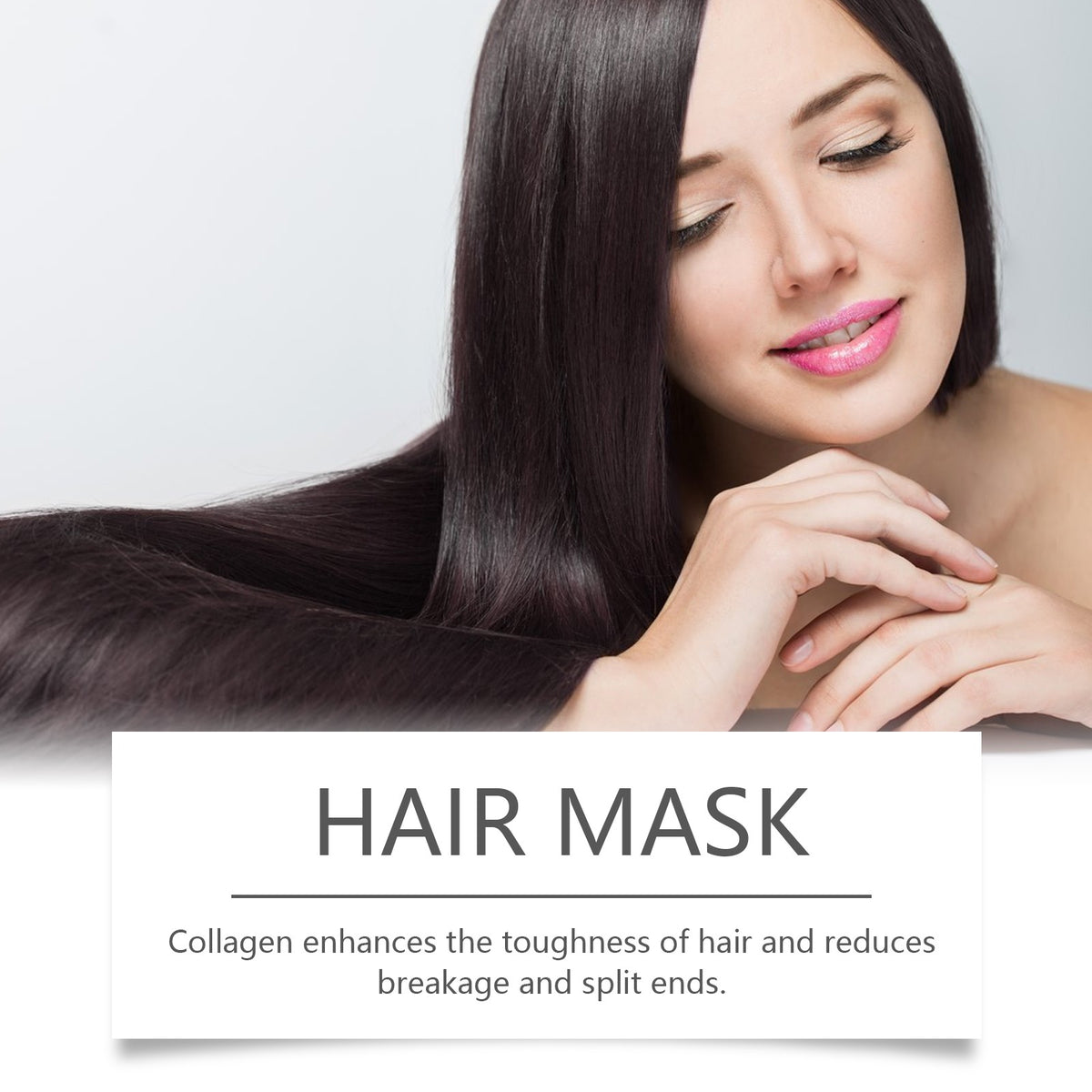 Caviar & Collagen Hair Mask - Moisturizing Repair Smoothing Shine Natural