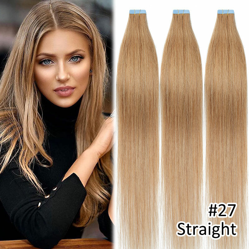 Remy Human Hair Tape-In Extensions - Highlight Ombre 100G