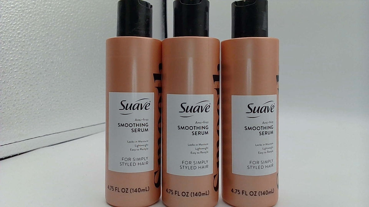 Suave Anti-Frizz Hair Serum Pack - Smoothing & Humidity Protection
