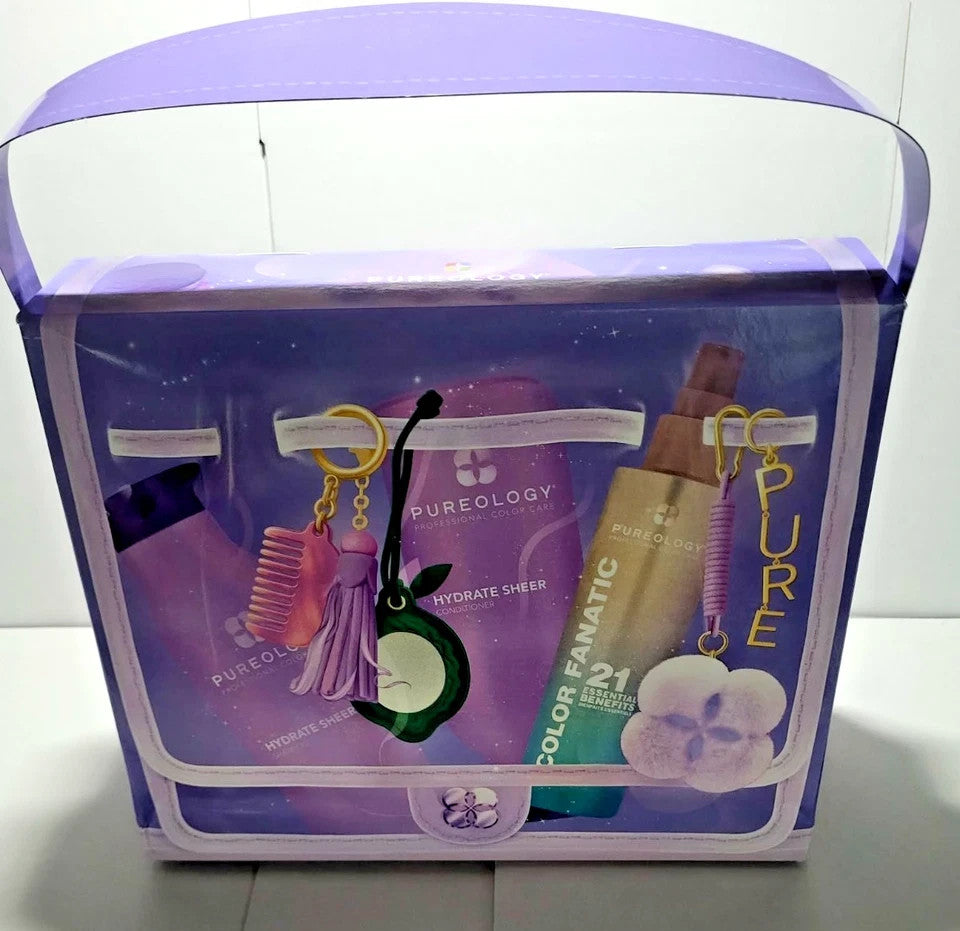 Hydrate Sheer Shampoo & Conditioner Set with Color Fanatic Spray - Gift Pack