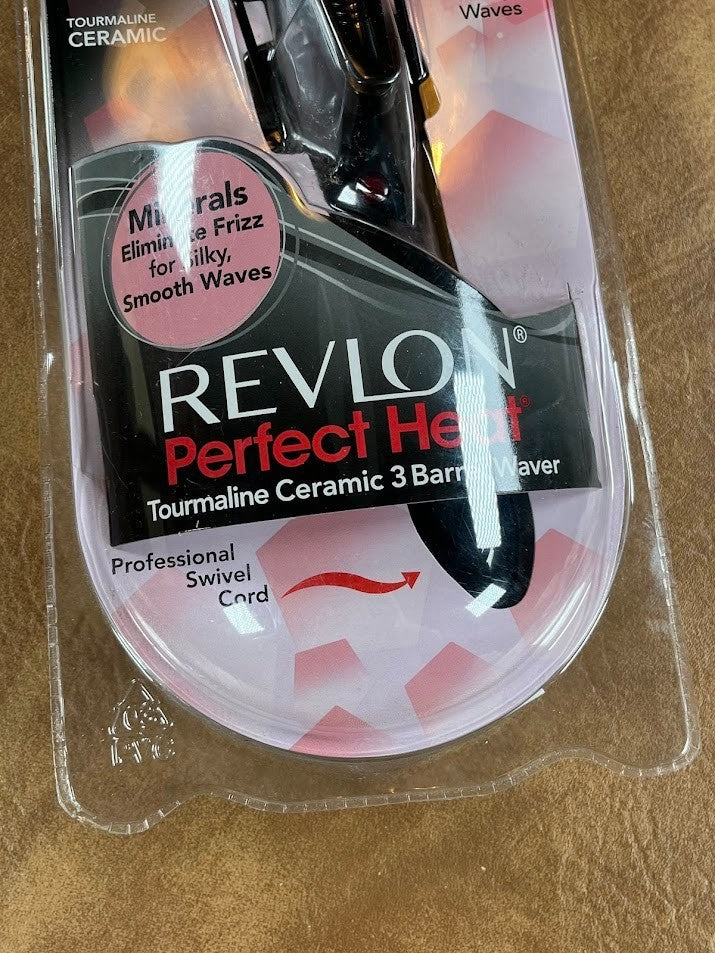 Ceramic Hair Waver Iron with 3 Barrel Curling Iron Styling Tool