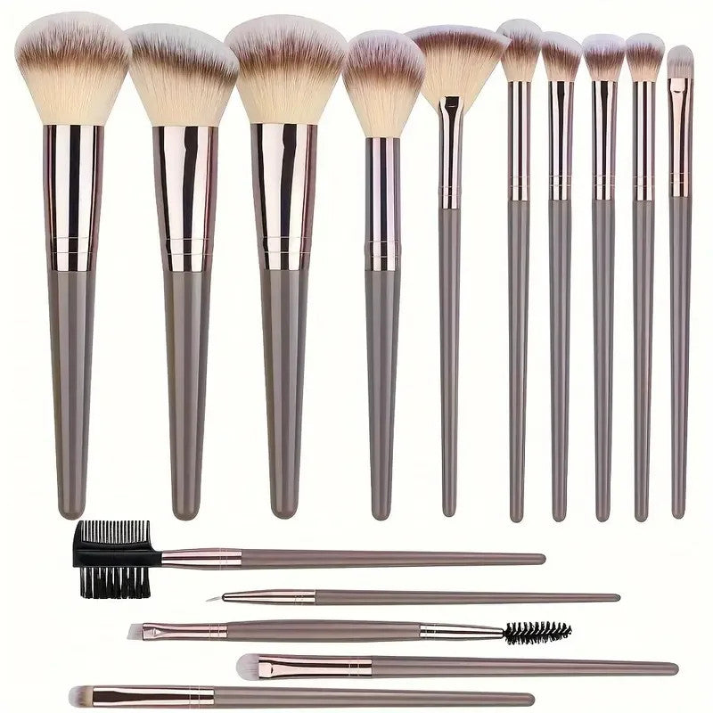 Makeup Brush Set 3-20Pcs Soft Fluffy Face Eye Cosmetic Tools Hypoallergenic