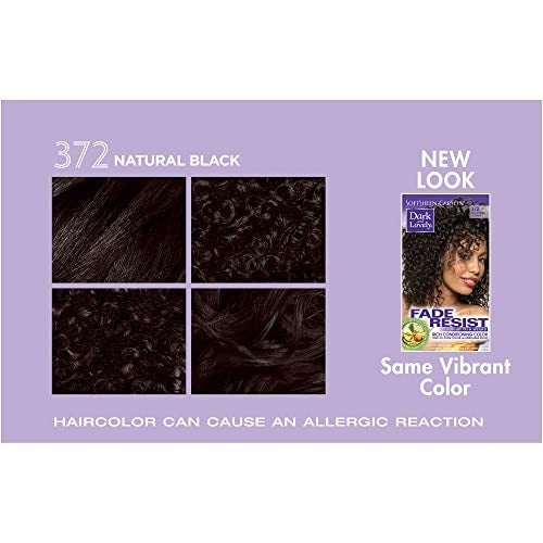 Fade-Resistant Natural Black Hair Color Pack of 4 Long-Lasting Shine