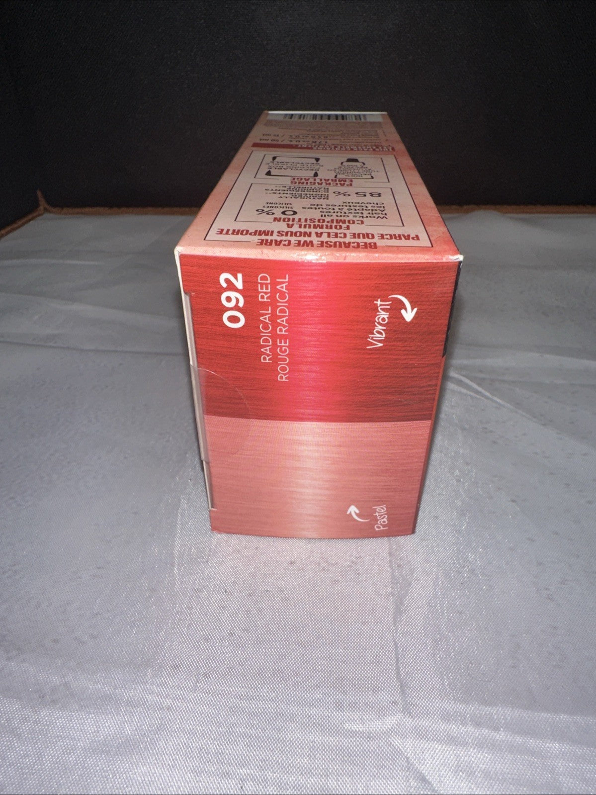 Got2b Color Remix Semi-Permanent Hair Color Radical Red 4-Box Set