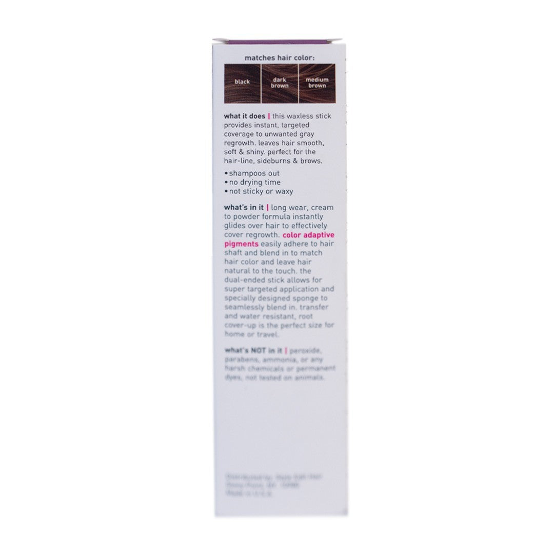 Root Coverup Stick Dark Brown Hair Concealer for Gray Coverage