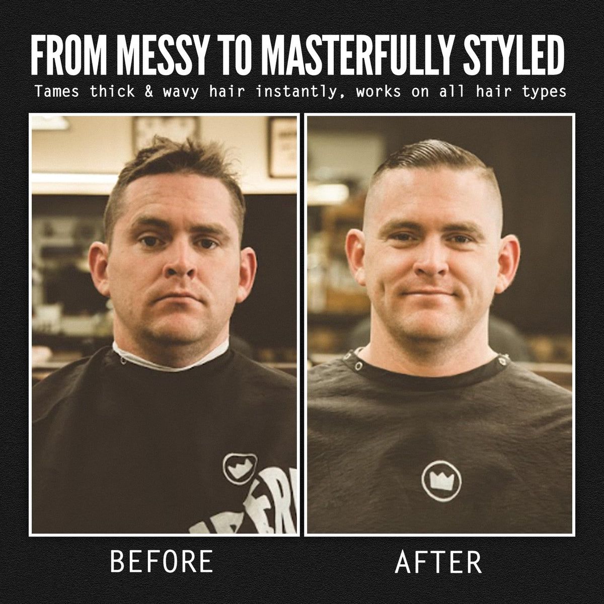 Fiber Pomade 6 oz - Medium Hold Hair Styling Product for Texture & Shine
