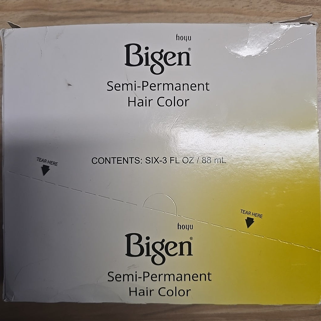 6 Pack Semi-Permanent Hair Color Black JB1 for Gray Coverage - 3 fl oz