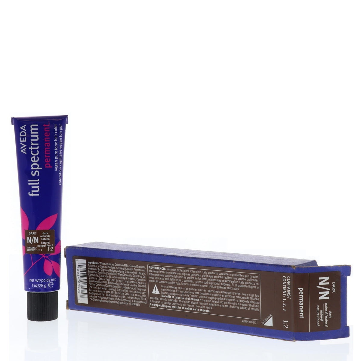 Vegan Permanent Hair Color Dark Natural - Long-Lasting & Nourishing
