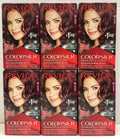 Hair Dye Set Burgundy #48 with Keratin - 6 Pack
