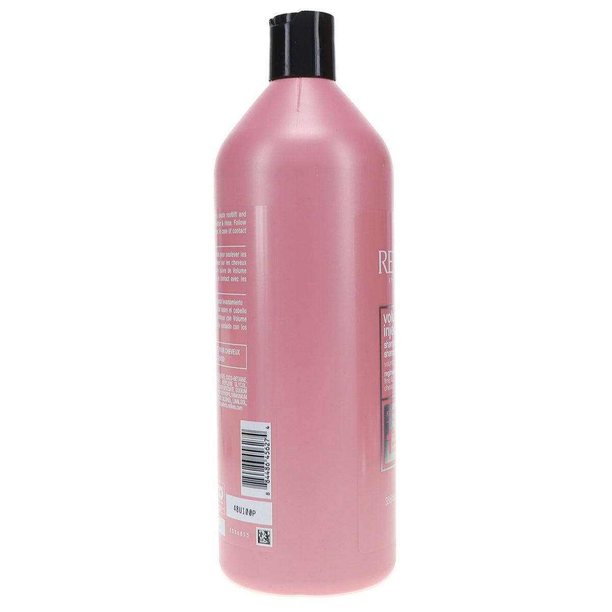 Redken Volume Injection Shampoo 33.8 oz - Boosts Fine Hair, Adds Body & Shine