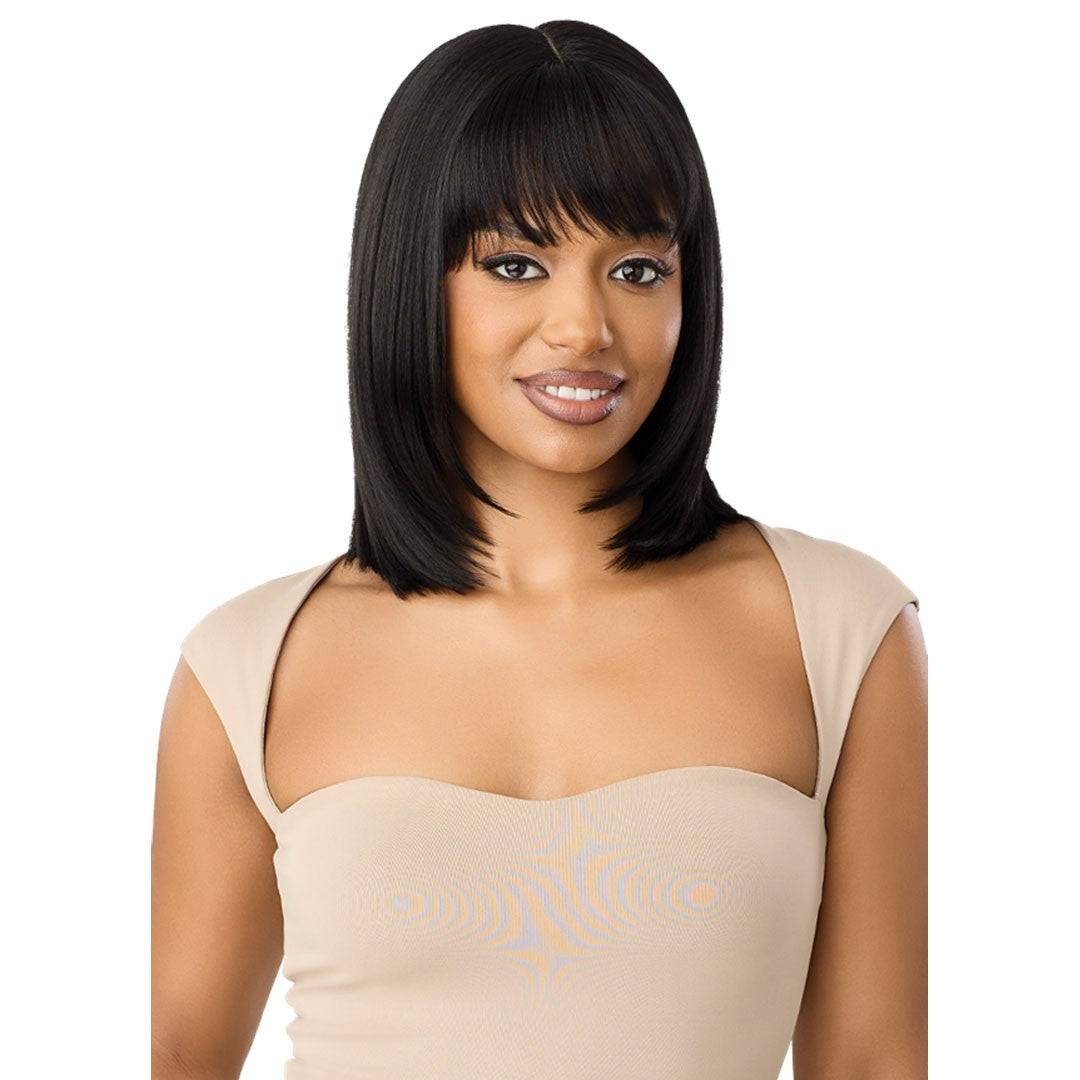 Synthetic Lace Front Wig Yumi - High Heat-Resistant Hair, Natural Look