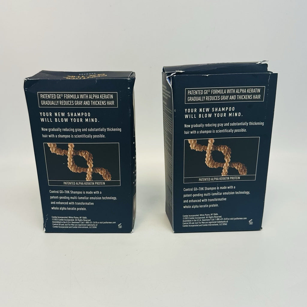 2-Pack Men’s Thickening & Gray-Reducing Shampoo - Fuller Hair & Revitalizer