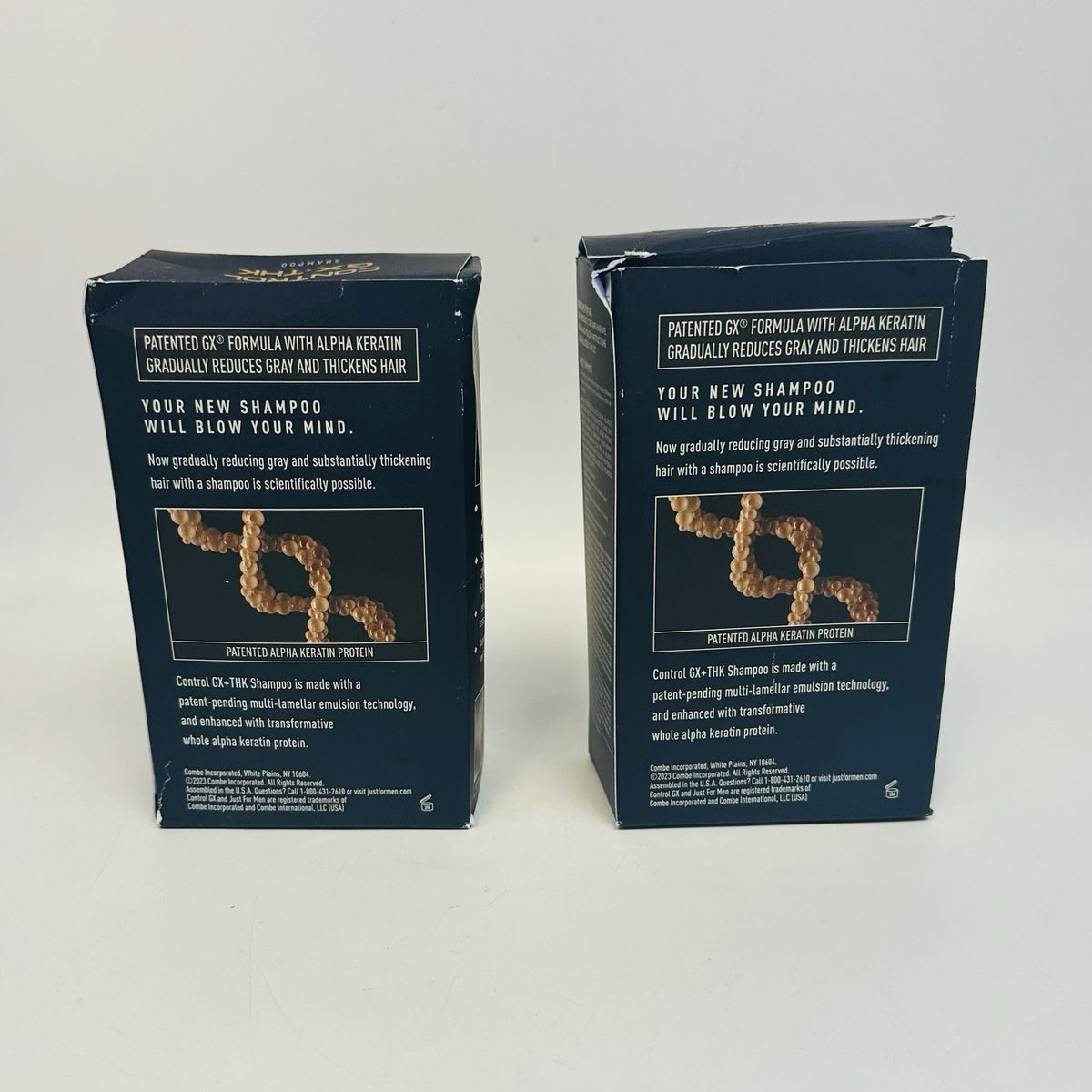 2-Pack Men’s Thickening & Gray-Reducing Shampoo - Fuller Hair & Revitalizer