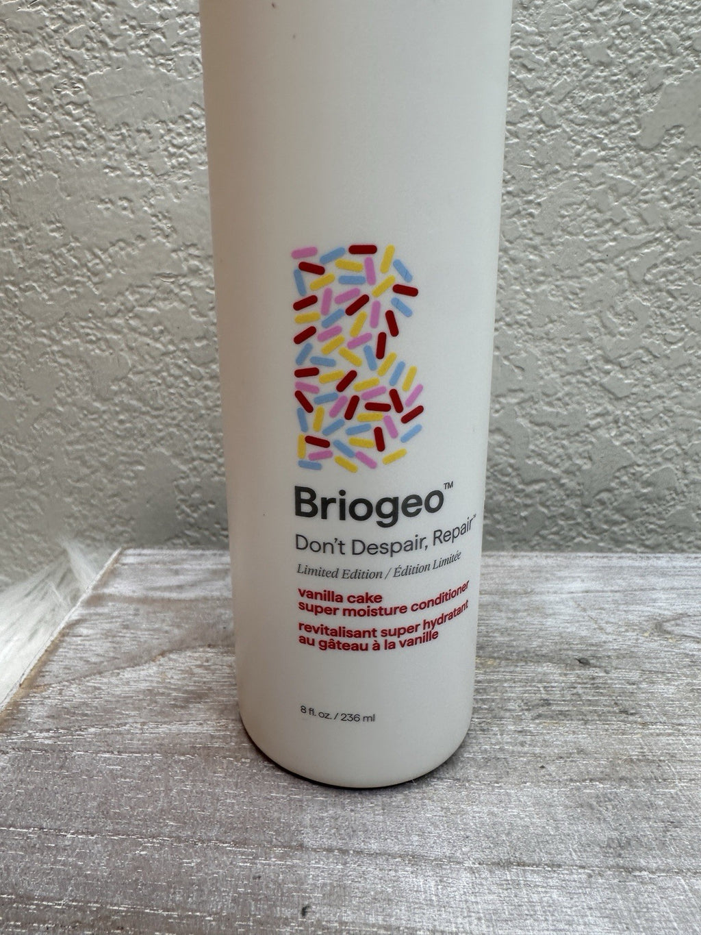 Moisture Repair Conditioner for Damaged Hair - Vanilla Cake Scent, 8 oz