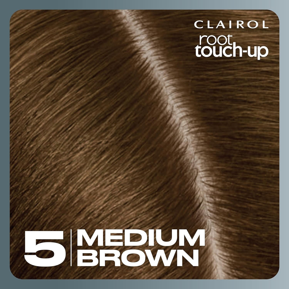 Root Touch Up Hair Dye Kit for Gray Coverage - Medium Brown, 6 Pack