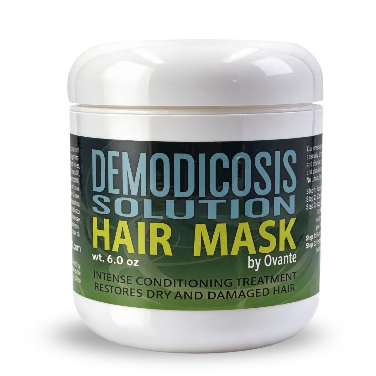 Demodex Hair & Scalp Treatment Mask - Extra Strength 6 oz for Dandruff & Hair Loss