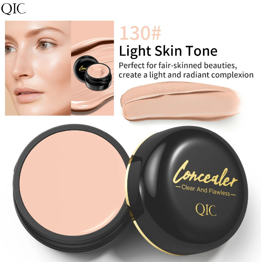Waterproof Full Coverage Concealer for Tattoos & Scars – Natural Finish