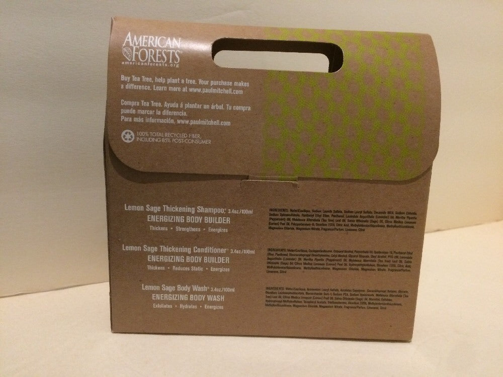 Paul Mitchell Tea Tree Lemon Sage Conditioner & Body Wash Set - 3.4 Oz Each