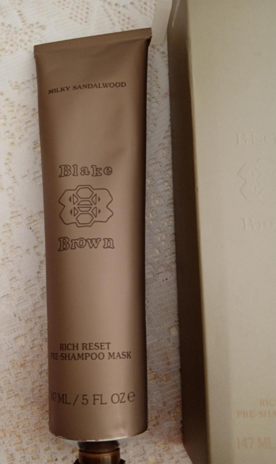 Pre-Shampoo Hair Reset Mask - Milky Rich Sandalwood 5oz