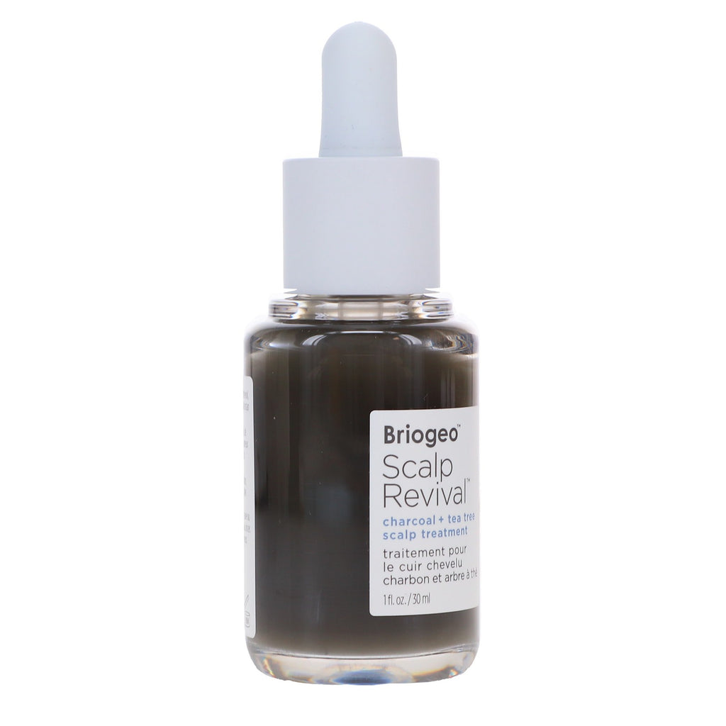 Scalp Treatment with Charcoal & Tea Tree - 1 oz for Dry Flaky Skin