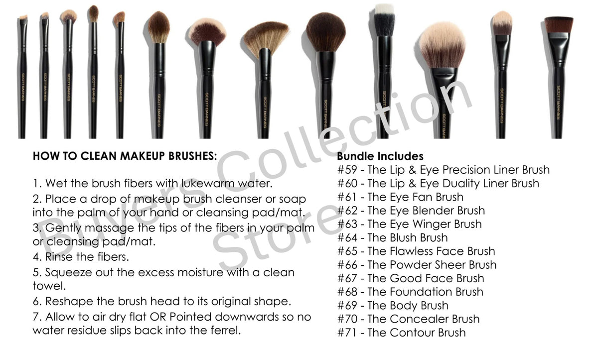 Scott Barnes Flawless Face Brush #65 – New In Box, Authentic