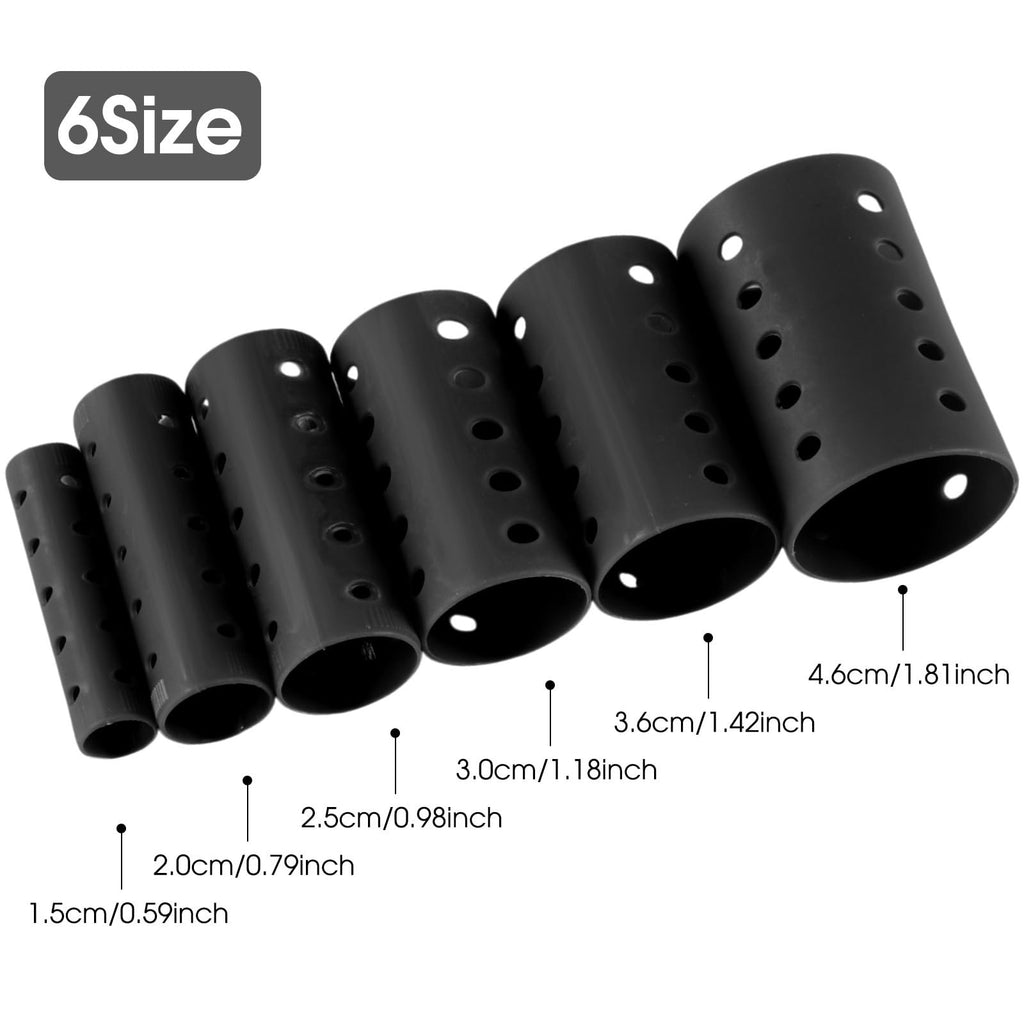 141 Pcs Hair Roller Set with Clips & Pins for Curling Styling - Multiple Sizes