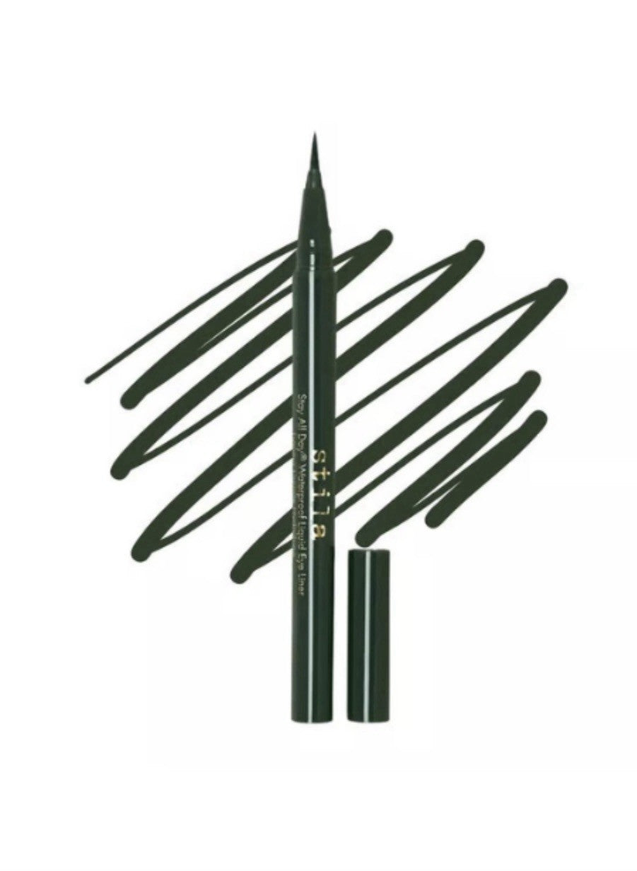 Waterproof Liquid Eyeliner - Intense Jade, 0.016 fl oz, 2 Pack