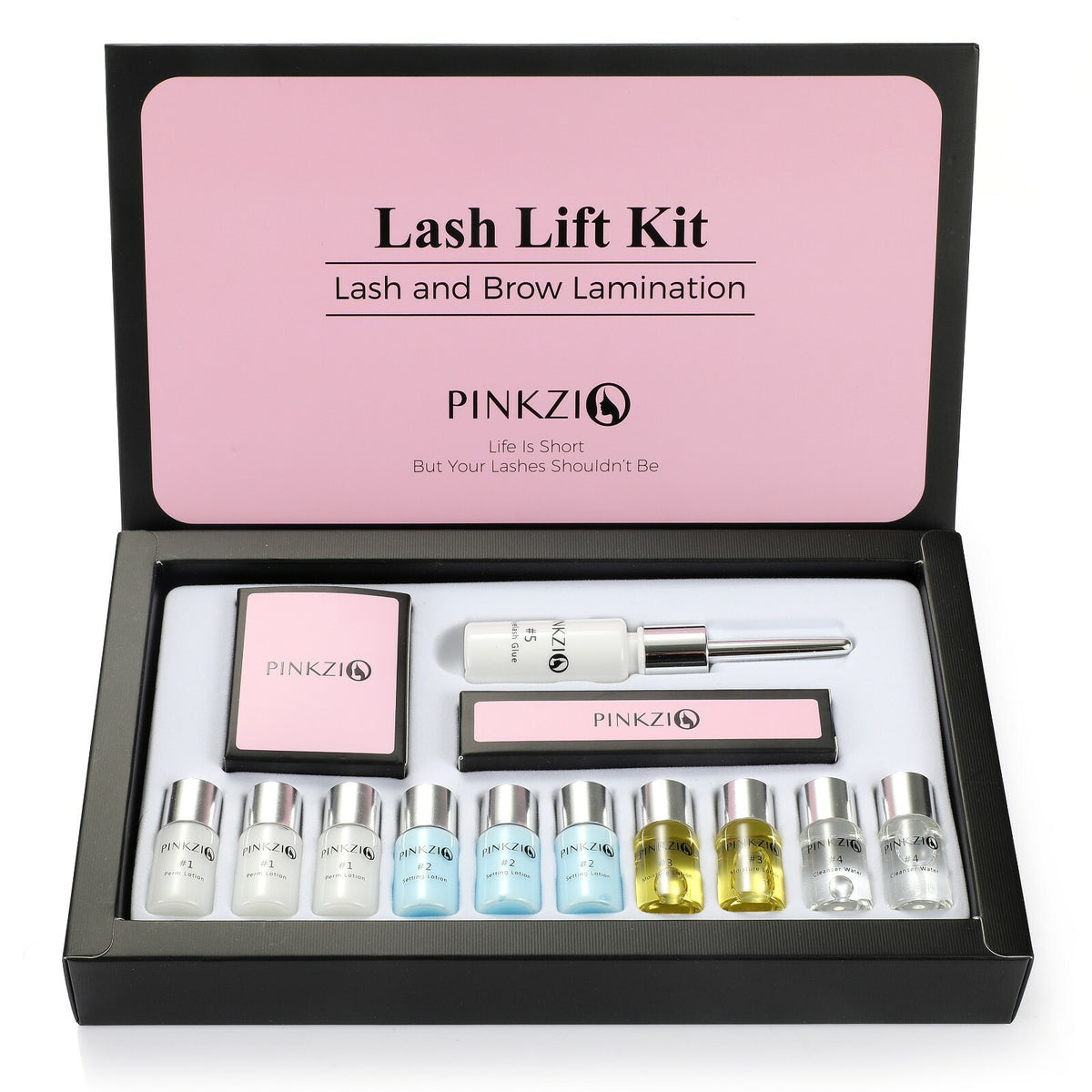 Professional Eyelash Perm Kit for Lash Lift & Curling - Pinkzio