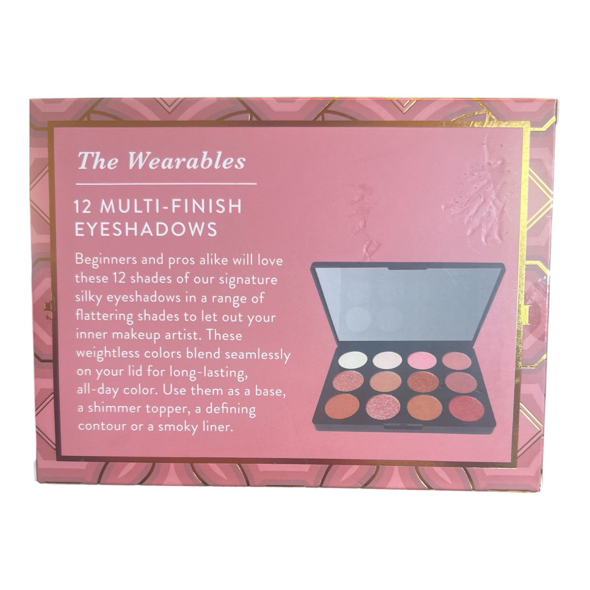 12-Color Multi-Finish Eyeshadow Palette Pinking of You by Laura Geller