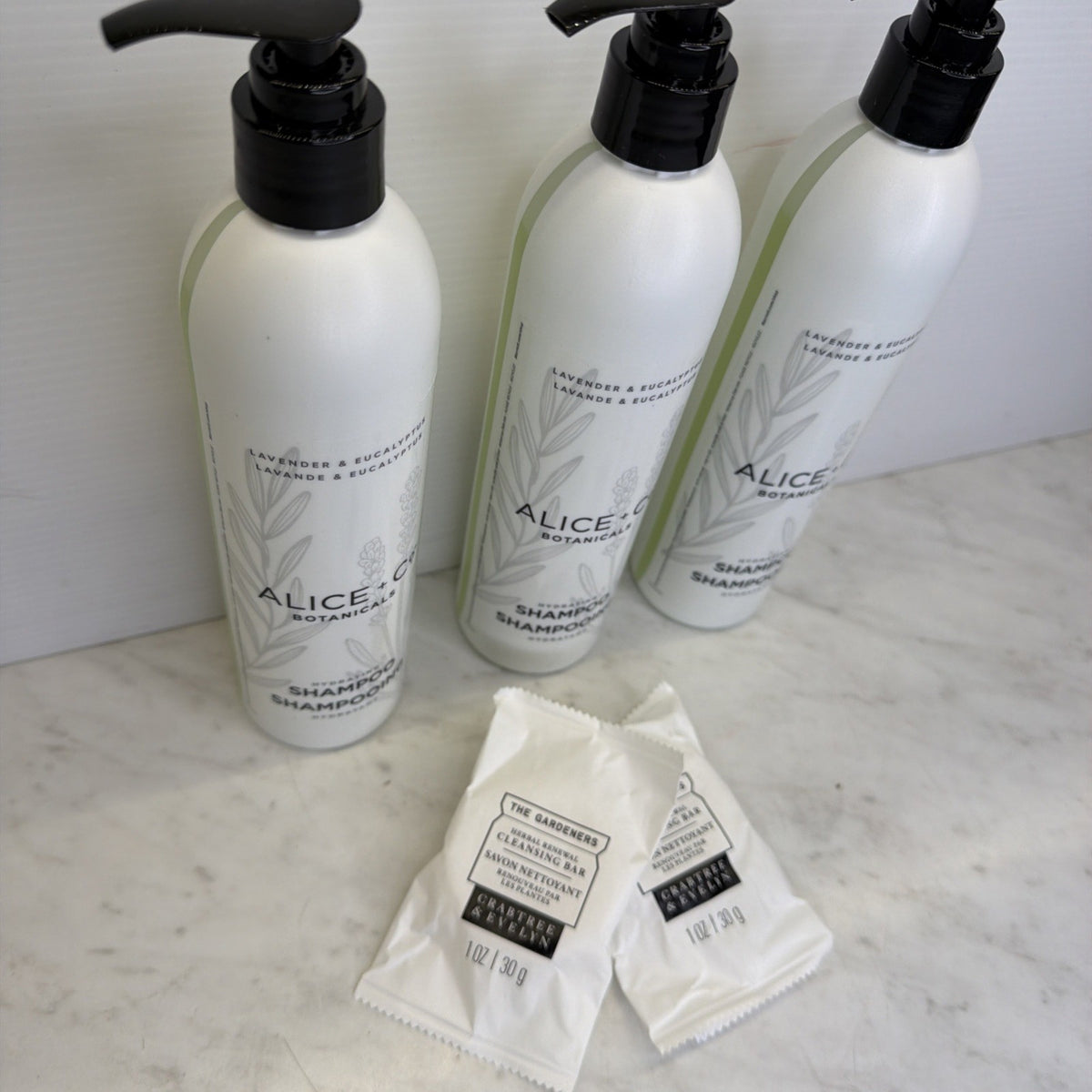 Hydrating Lavender & Eucalyptus Shampoo Set - 3 Bottles, Free Shipping