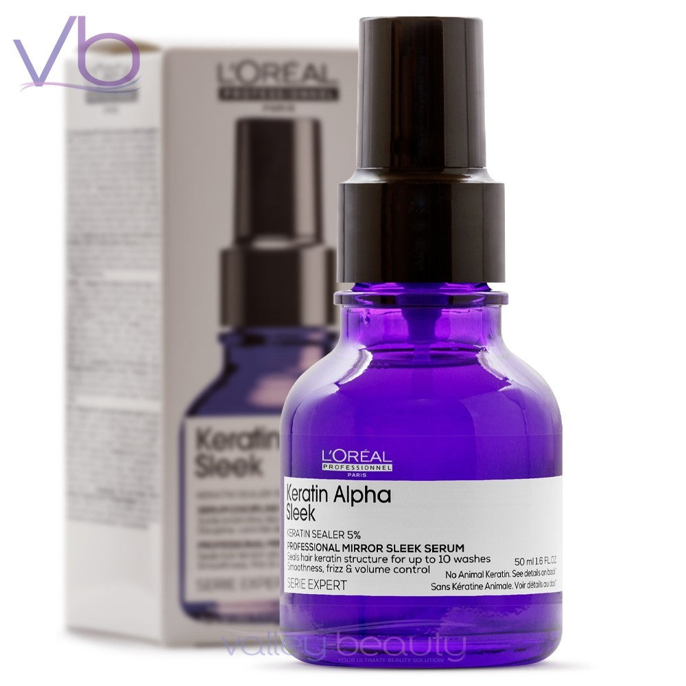 Keratin Smoothing Hair Serum for Frizz & Volume Control 50ml