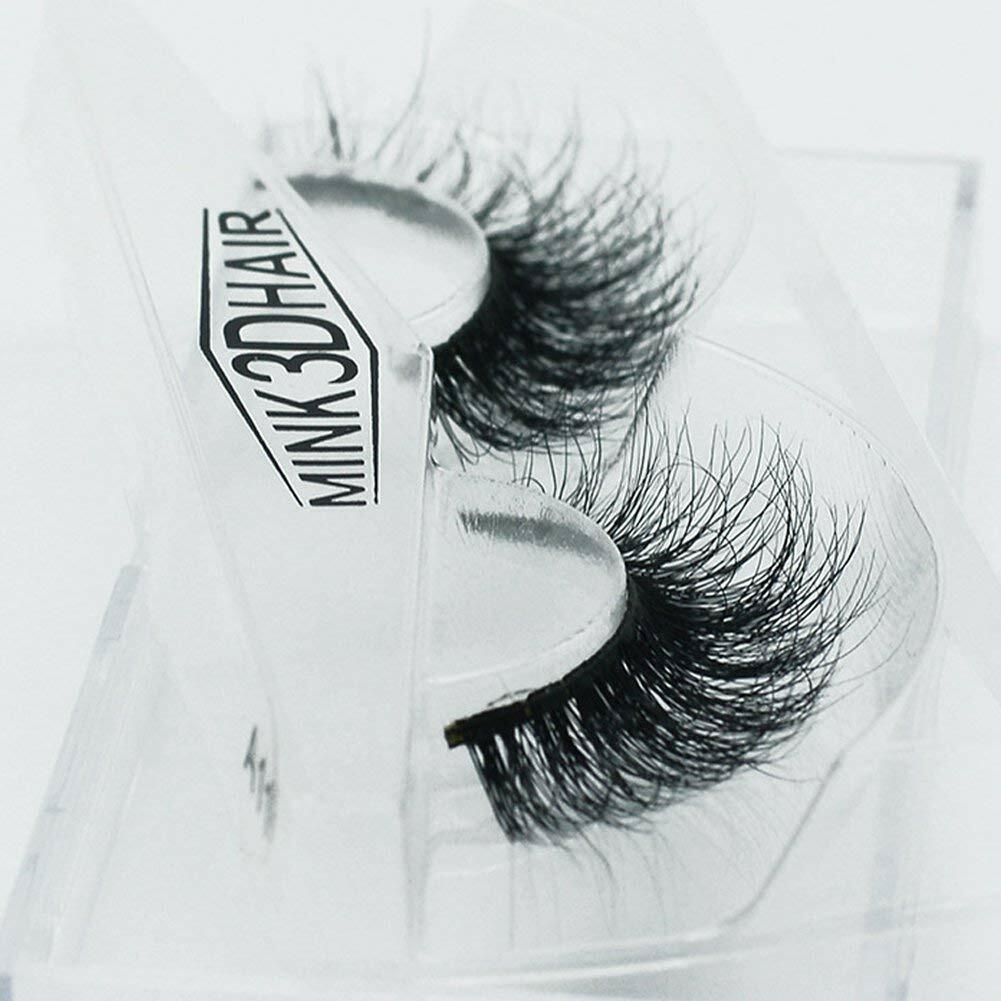 3D Mink Fur False Eyelashes Natural Long Soft Handmade for Party & Daily Use