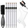 White Barber Pencil for Hairline & Beard Shaping - Precise Lineup Tool
