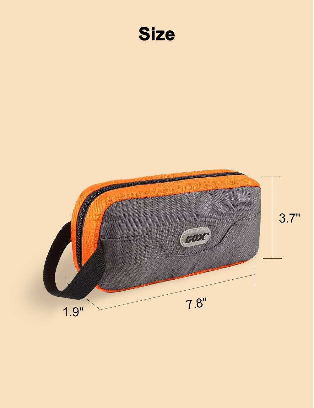 Travel Toiletry Bag Dopp Kit Case for Men – Multi Pocket, Ripstop Nylon