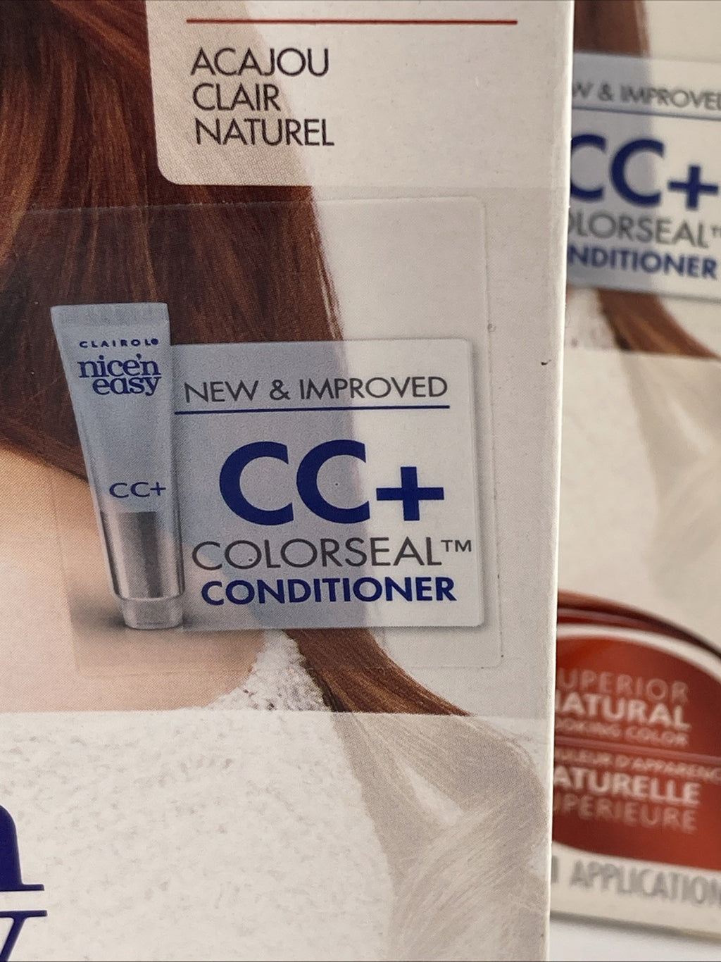 Clairol Born Red 6R/110 Natural Light Auburn Hair Dye - 2 Boxes