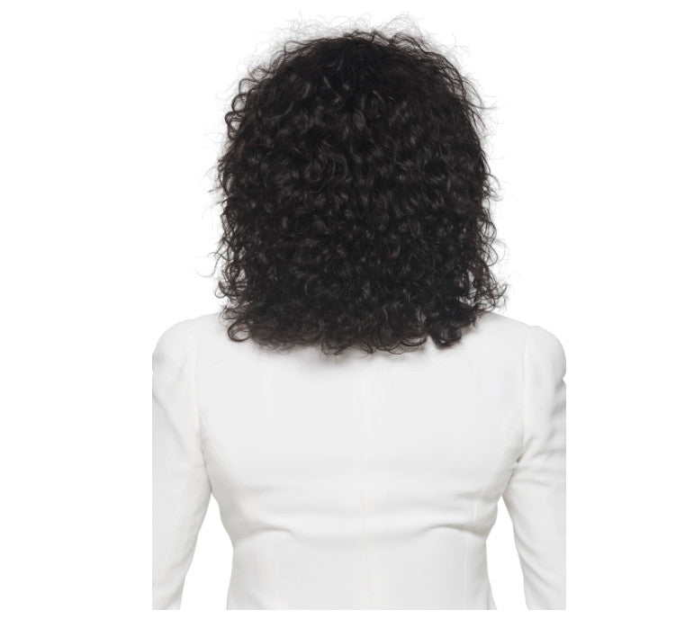 15-Inch Brazilian Human Hair Wigs for Women - Natural Color, Vivica A. Fox Collection