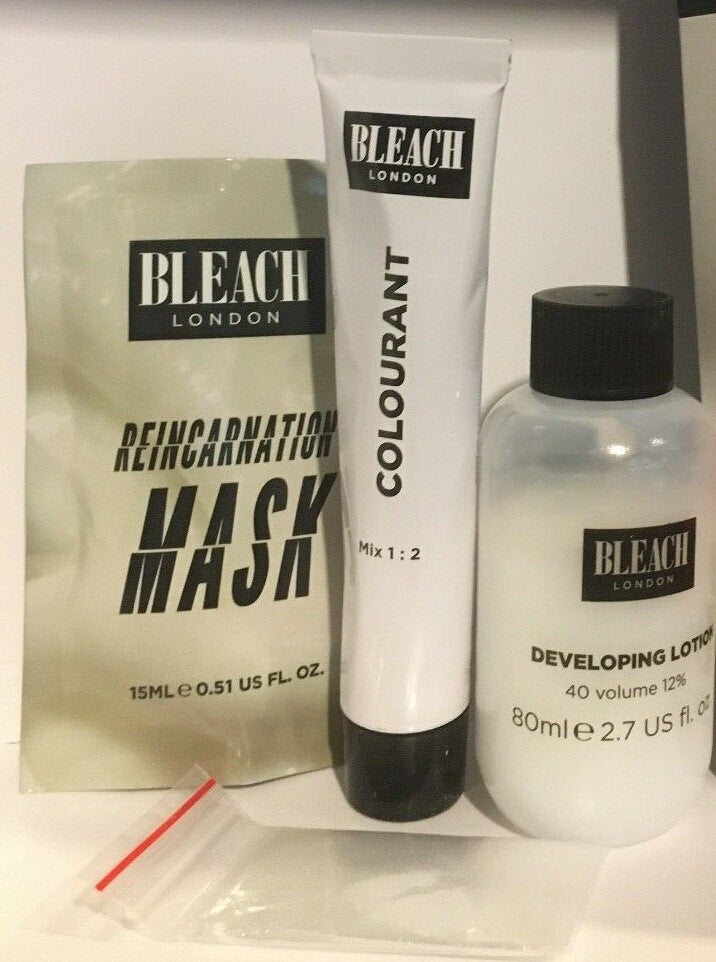 Hair Bleach Kit with Toner & Repair Mask - Choose Variants