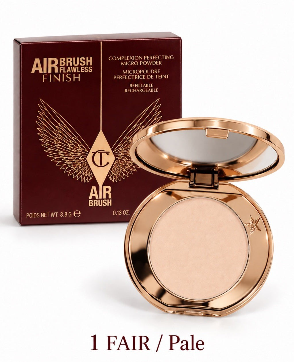 Charlotte Tilbury Flawless Finish Setting Powder - Fair 0.13 Oz
