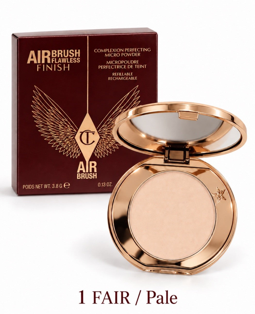 Charlotte Tilbury Flawless Finish Setting Powder - Fair 0.13 Oz