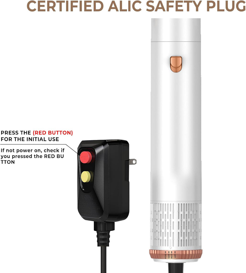6-in-1 Hair Dryer Brush Styler - Curl, Straighten & Volumize