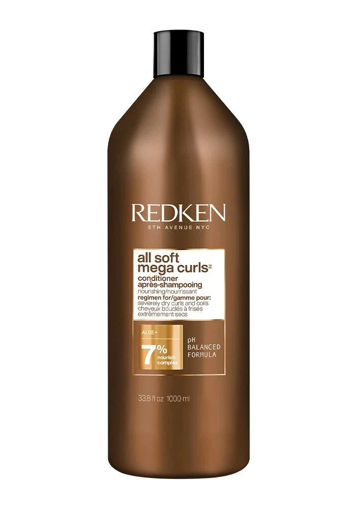Redken All Soft Mega Curls Conditioner 33.8 oz - New