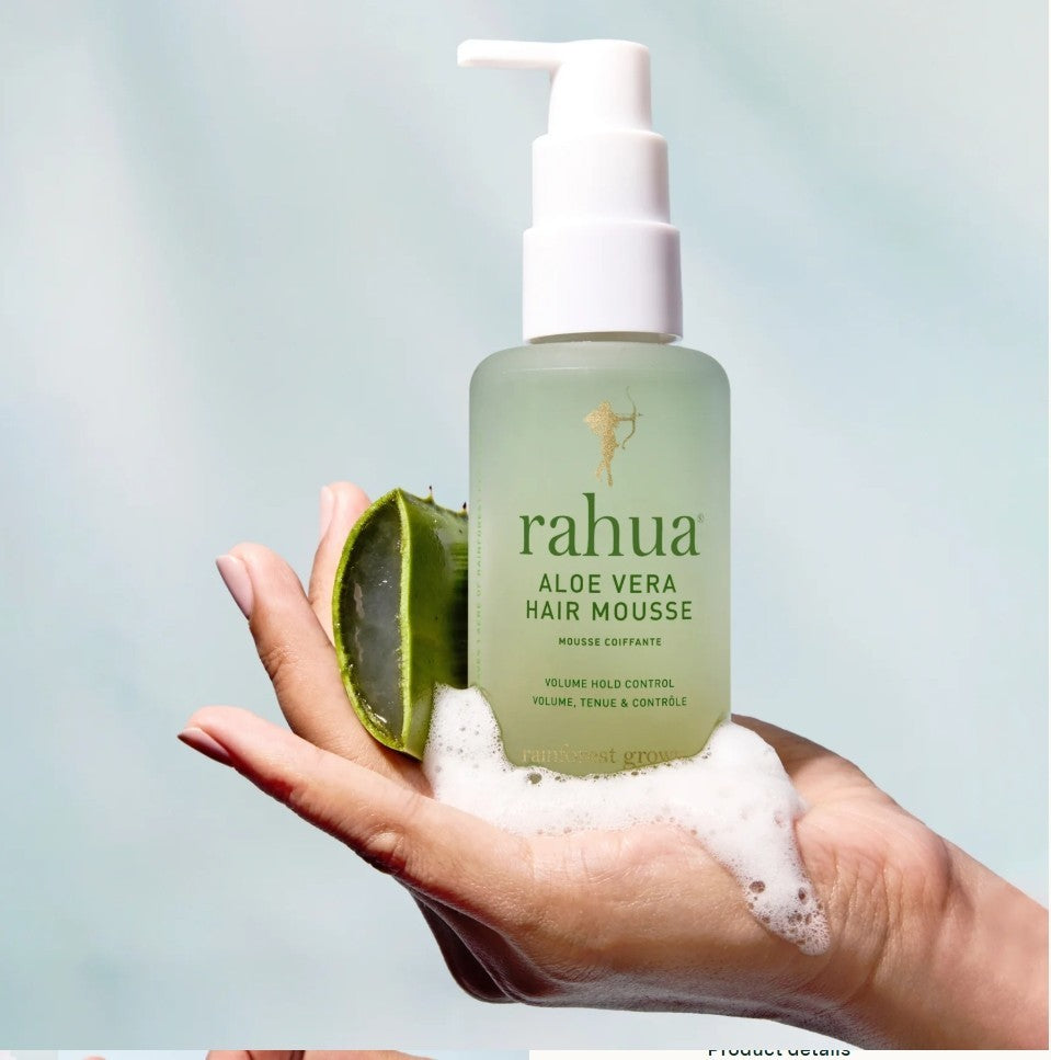 Aloe Vera Hair Mousse for All Hair Types - Volumizing & Flexible Hold