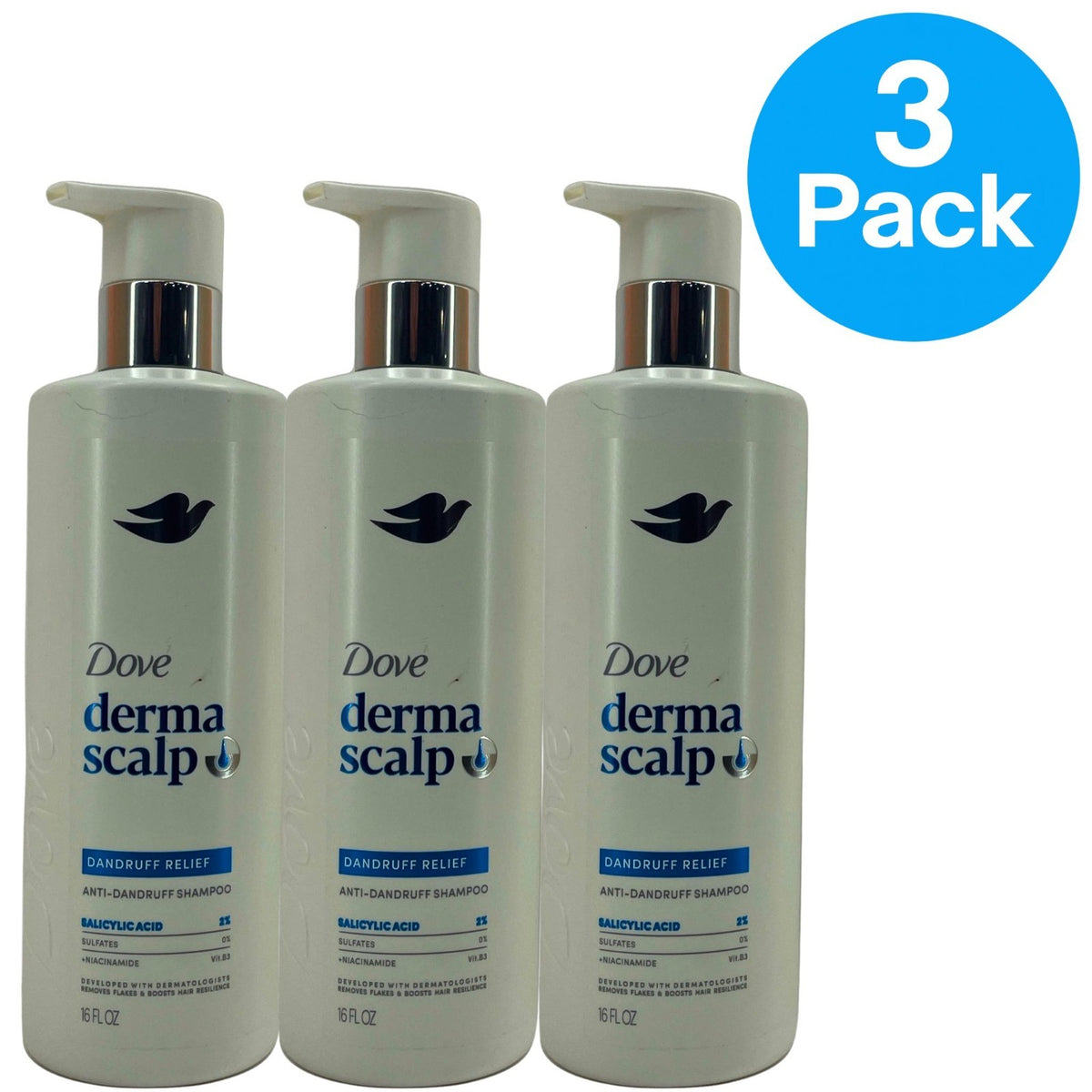 Dove Body Love Night Recovery Body Wash 17.5 oz - 3 Pack Hydrating & Nourishing