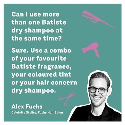 Batiste Dry Blush Shampoo 6.73 oz - 6 Pack | Volumizing & Fresh Scented Hair Care