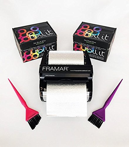 Silver Hair Highlight Foil Roll for Long Hair - 320 Feet Professional Hair Coloring