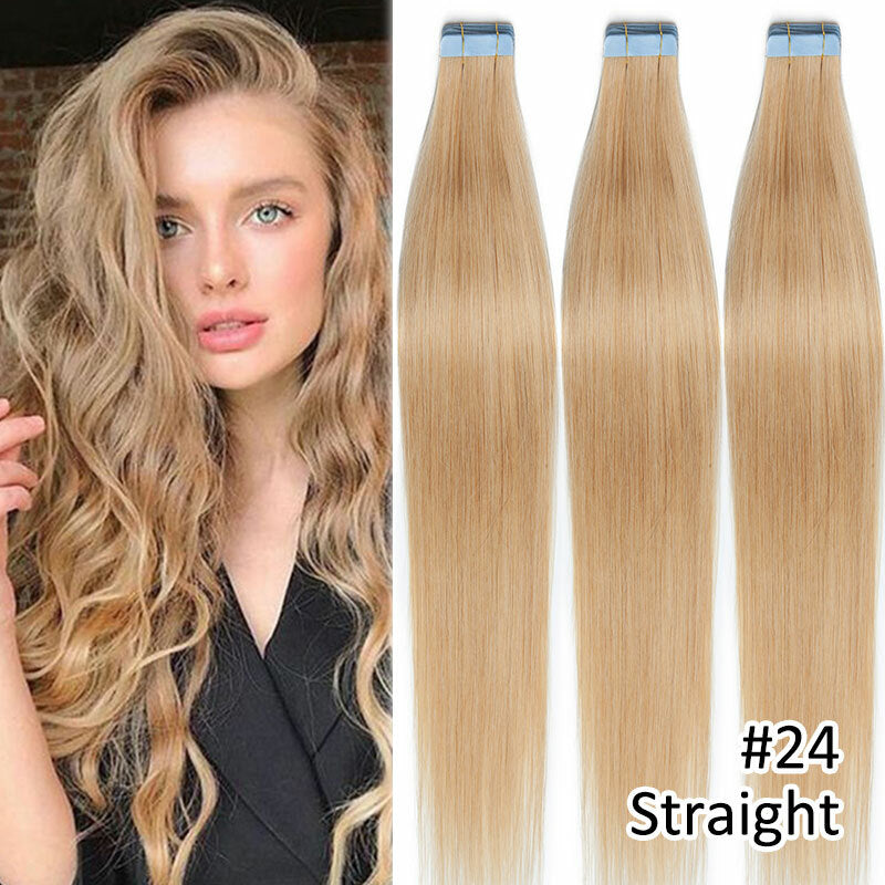 Remy Human Hair Tape-In Extensions - Highlight Ombre 100G